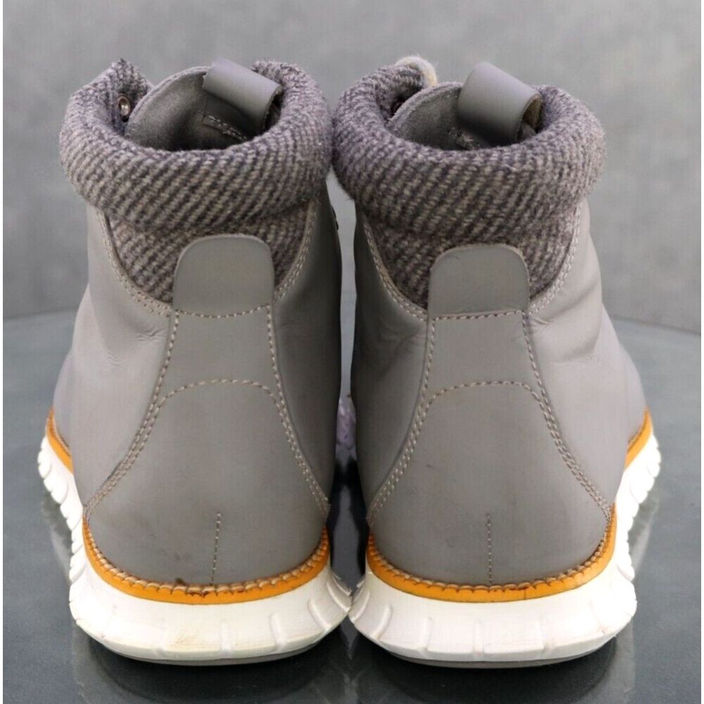 Cole Haan Zero Grand $160 Men's Hikingg Boots Size 9 Leather Gray Tan C27811 - Picture 7 of 11